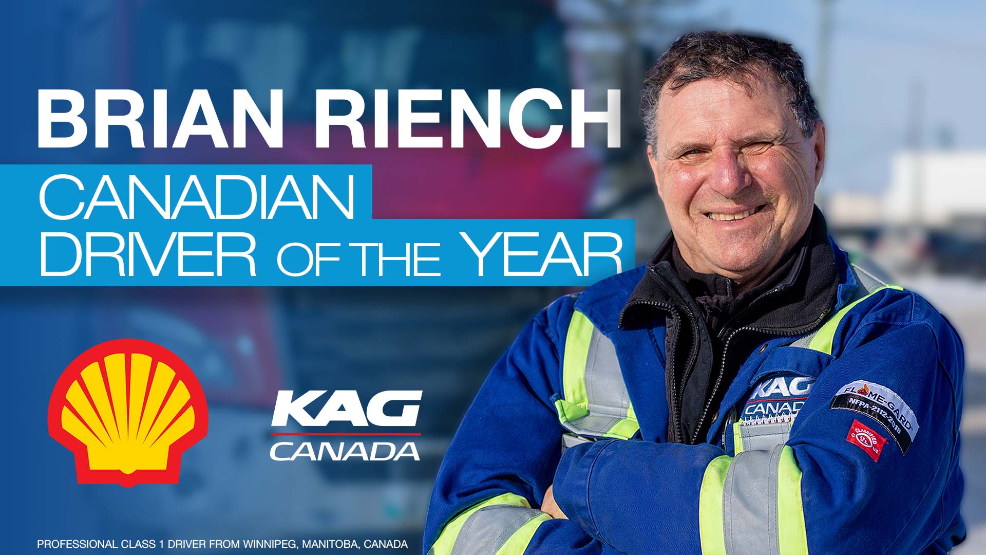 Brian Riench Named Shell's Canadian Driver of the Year | Kenan ...